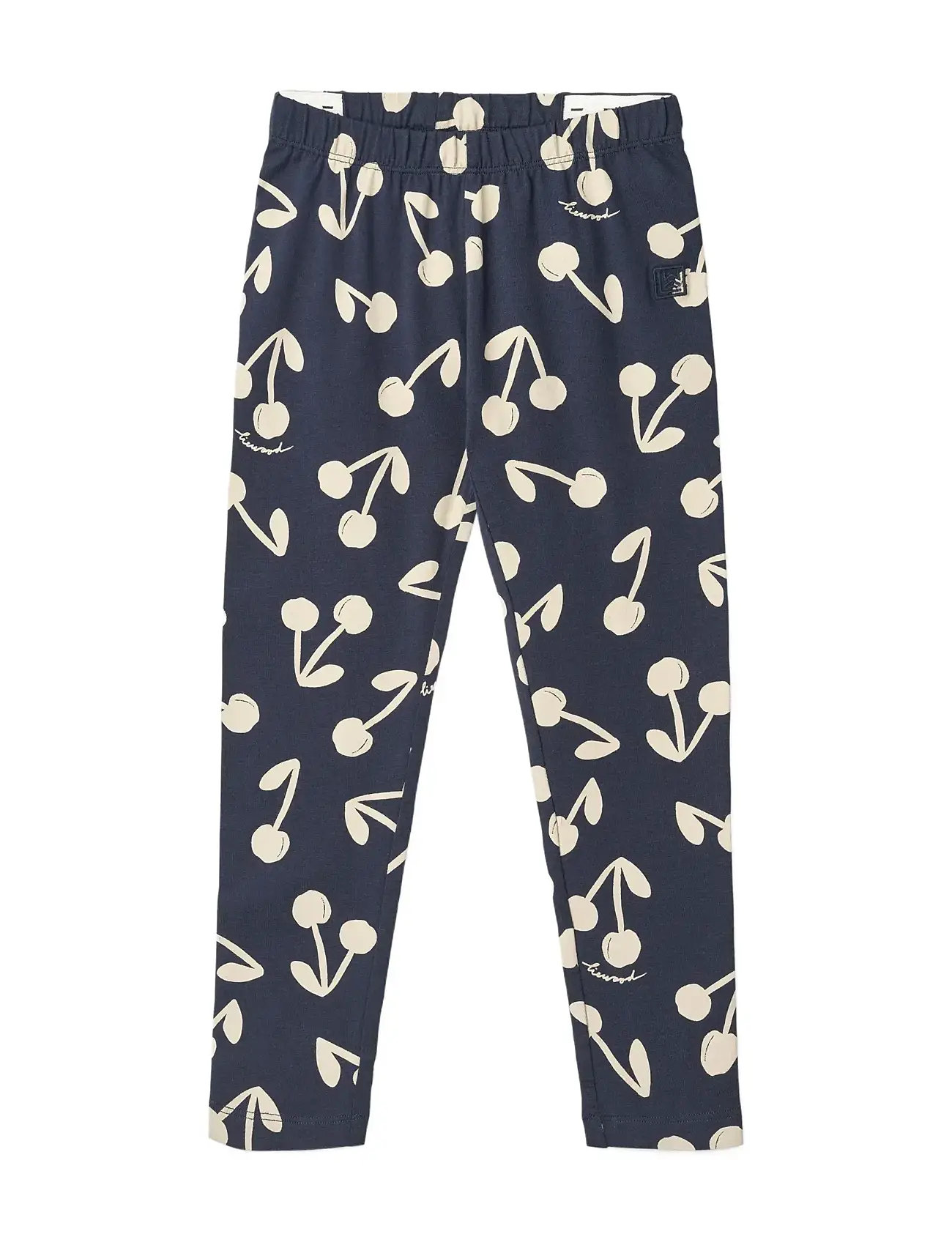 LIEWOOD Marie Printed Leggings Navy - 74/80 - Kinder