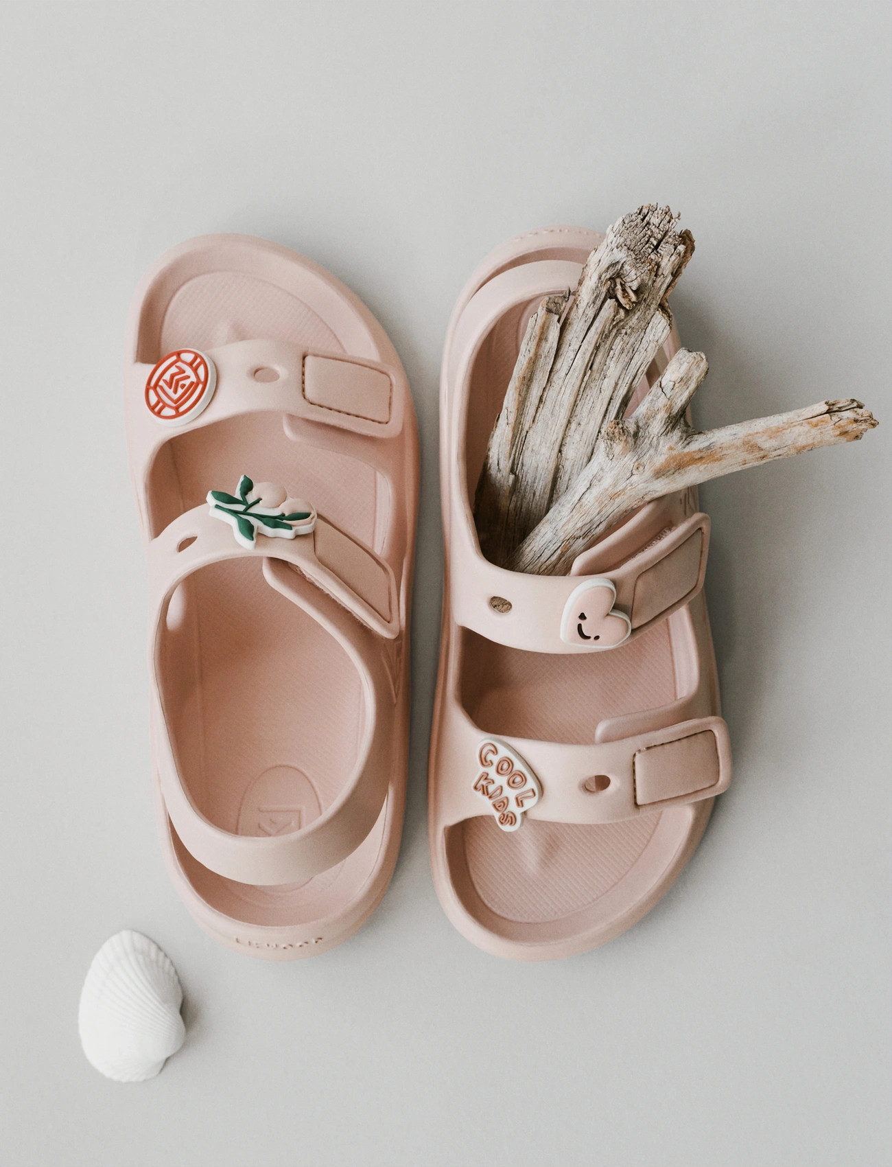 Liewood Lilo Sandals With Charms, 27, Pink, Sommersko > Sandaler, Børn