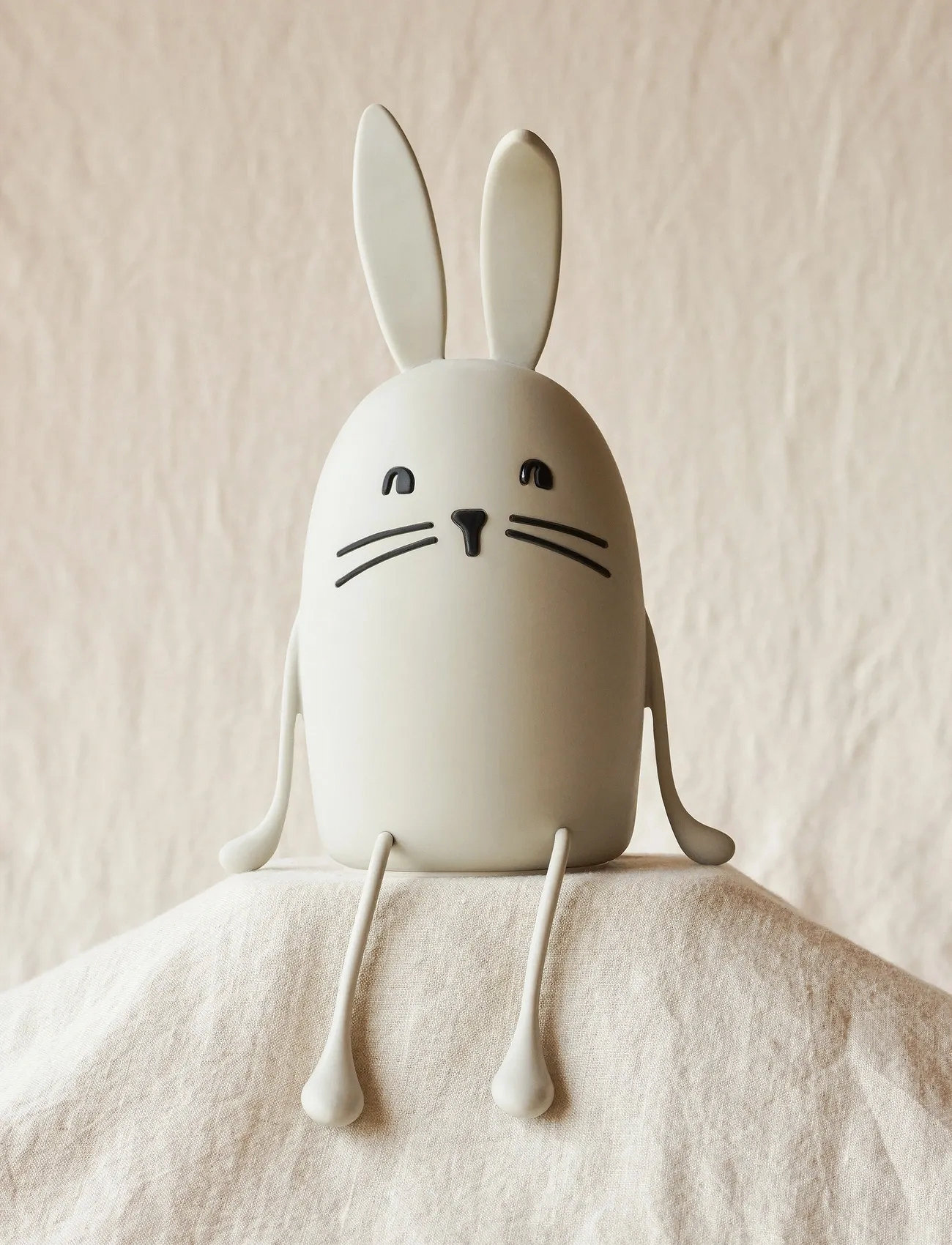 Liewood Evex Rabbit Night Light, One Size x 14, Cream, Belysning > Natlamper, Børn
