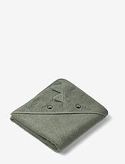 Augusta hooded towel - DINO FAUNE GREEN
