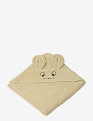Augusta hooded towel - MOUSE WHEAT YELLOW