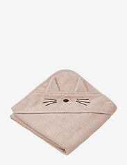 Albert hooded towel - CAT ROSE