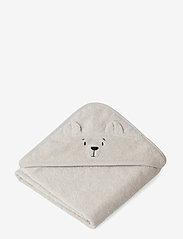 Albert hooded towel - POLAR BEAR SANDY
