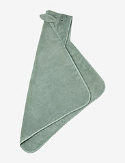 Liewood - Albert hooded towel - accessoires - rabbit peppermint - 1