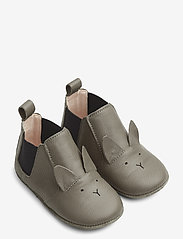 Liewood - Edith leather slippers - shoes - rabbit grey - 0