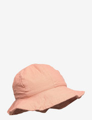 Amelia seersucker sun hat - TUSCANY ROSE