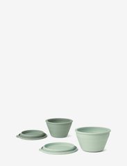 Dale foldable bowl set - DUSTY MINT/FAUNE GREEN MIX