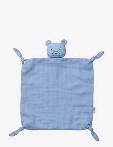 Agnete cuddle cloth - cuddle blankets - mr bear sky blue
