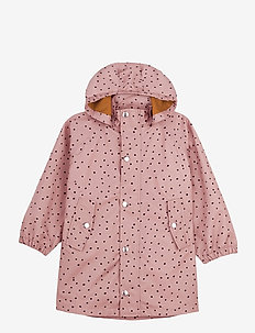 Spencer long raincoat - jackets - confetti rose