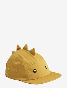 Rory cap - hats & caps - dino yellow mellow