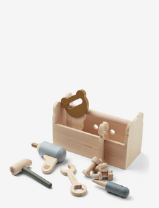 Luigi tool set - leksaksverktyg - blue multi mix