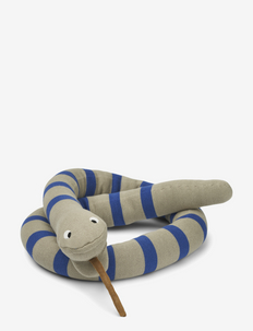 Fillippa knitted snake - stuffed animals - mist multi mix