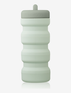 Wilson foldable bottle - priešpiečių dėžutės & gertuvės - dusty mint/faune green mix
