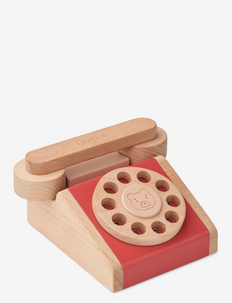 Selma classic phone - interaktive leker - apple red/pale tuscany rose