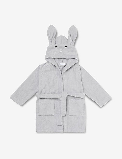 Lily bathrobe - bielizna & odzież na noc - rabbit dumbo grey