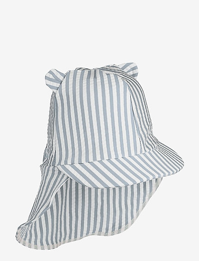 Senia sun hat seersucker - swim hats - y/d stripe