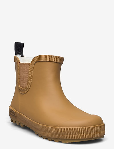 Ziggy thermo rainboot - lined rubberboots - golden caramel