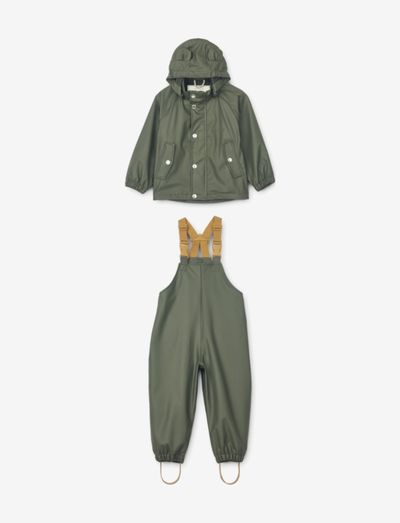 Rafael rainwear set - sets & suits - hunter green