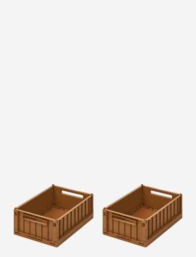 Weston Storage Box S 2-pack - storage boxes - golden caramel