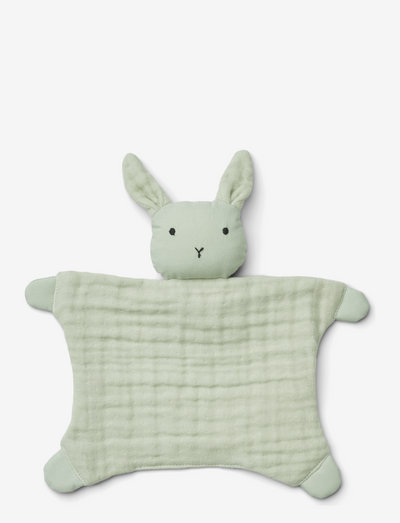 Amaya cuddle teddy - cuddle blankets - rabbit dusty mint
