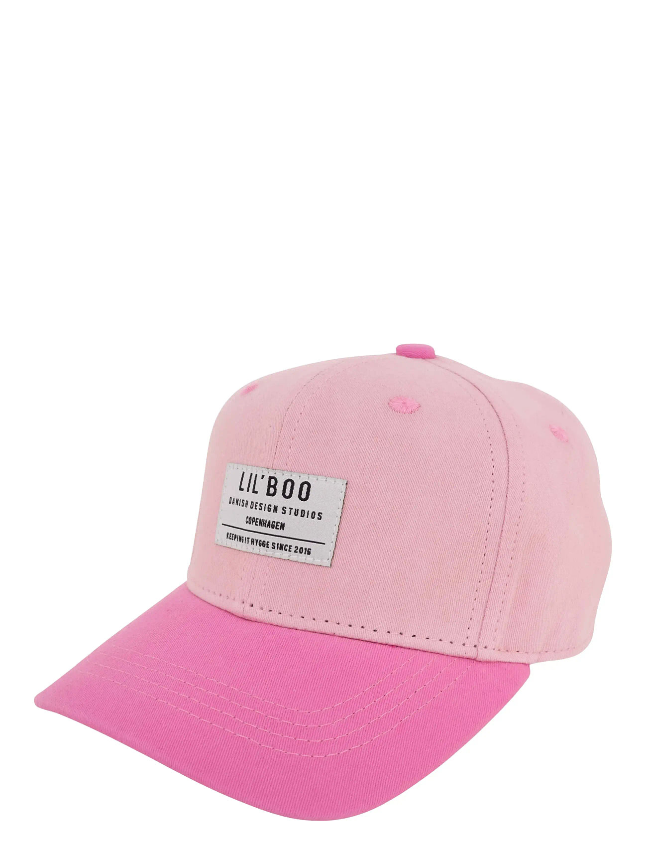 LIL' BOO Organic Block Snapback Pink - 1.5-4Y - Kinder