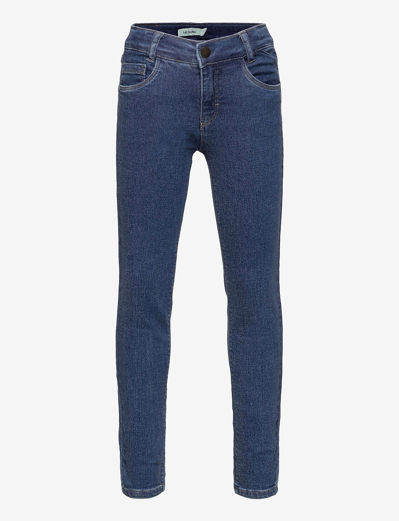Lil'Atelier - NMMROBIN DNMETEMS 260 PANT - jeans - medium blue denim - 0