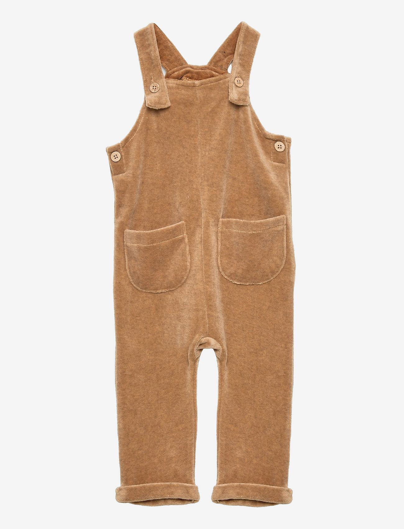 Lil'Atelier - NBMREBEL SWEAT OVERALL LIL - overalls - otter - 0