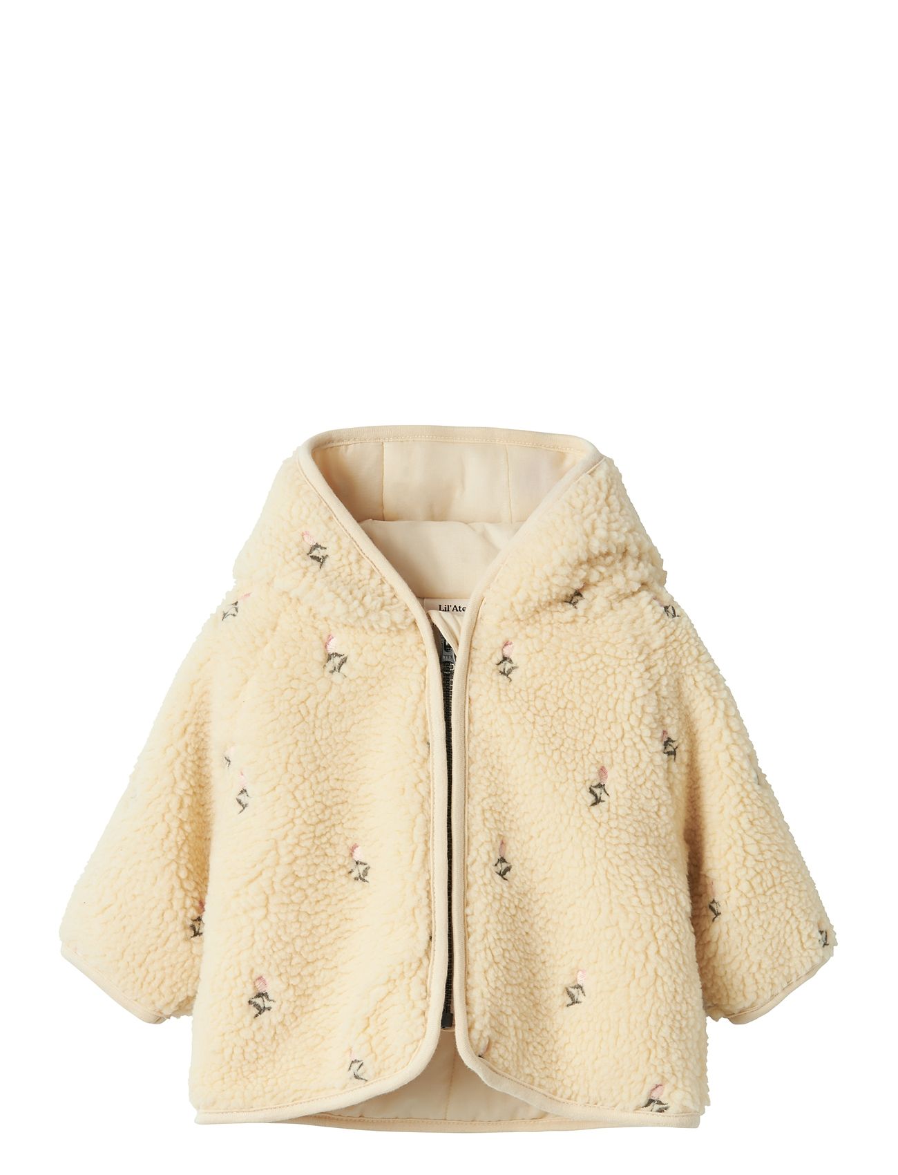 Lil'Atelier Nbfnalo Loose Sherpa Jacket Lil Kräm