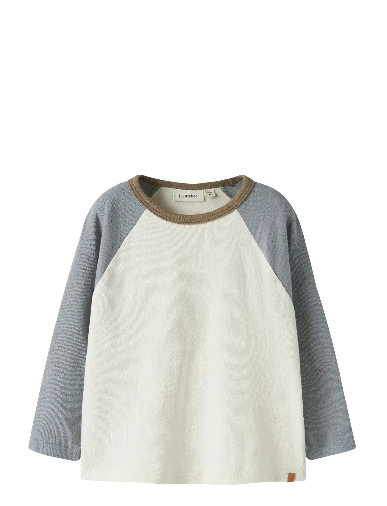 LIL'ATELIER Nmmnunan Ls Rlx Oberteil Lil Grau - 98 - Kinder