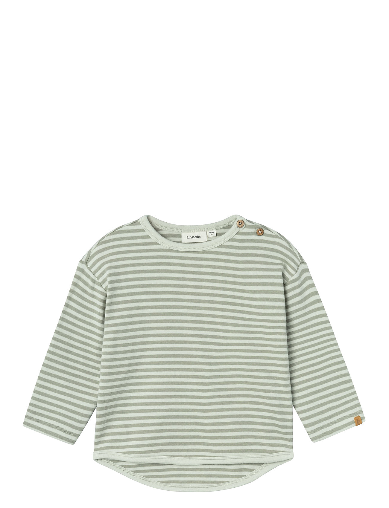 Nmmgeo Alk Ls Rlx Top Lil Green Lil'Atelier