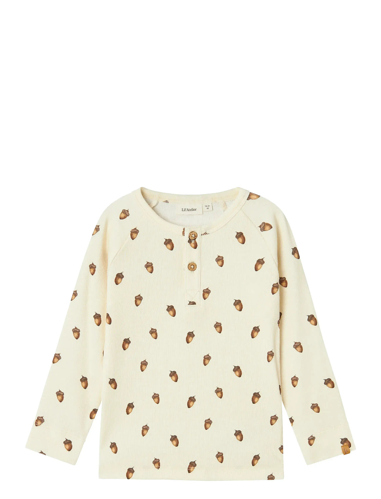 Nmmgavo Elo Ls Slim Top Lil Beige Lil'Atelier 186835