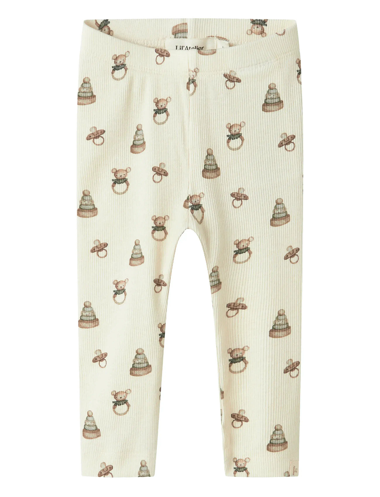LIL'ATELIER Nbngavo Elf Slim Legging Lil Noos Cream - 80 - Kinder