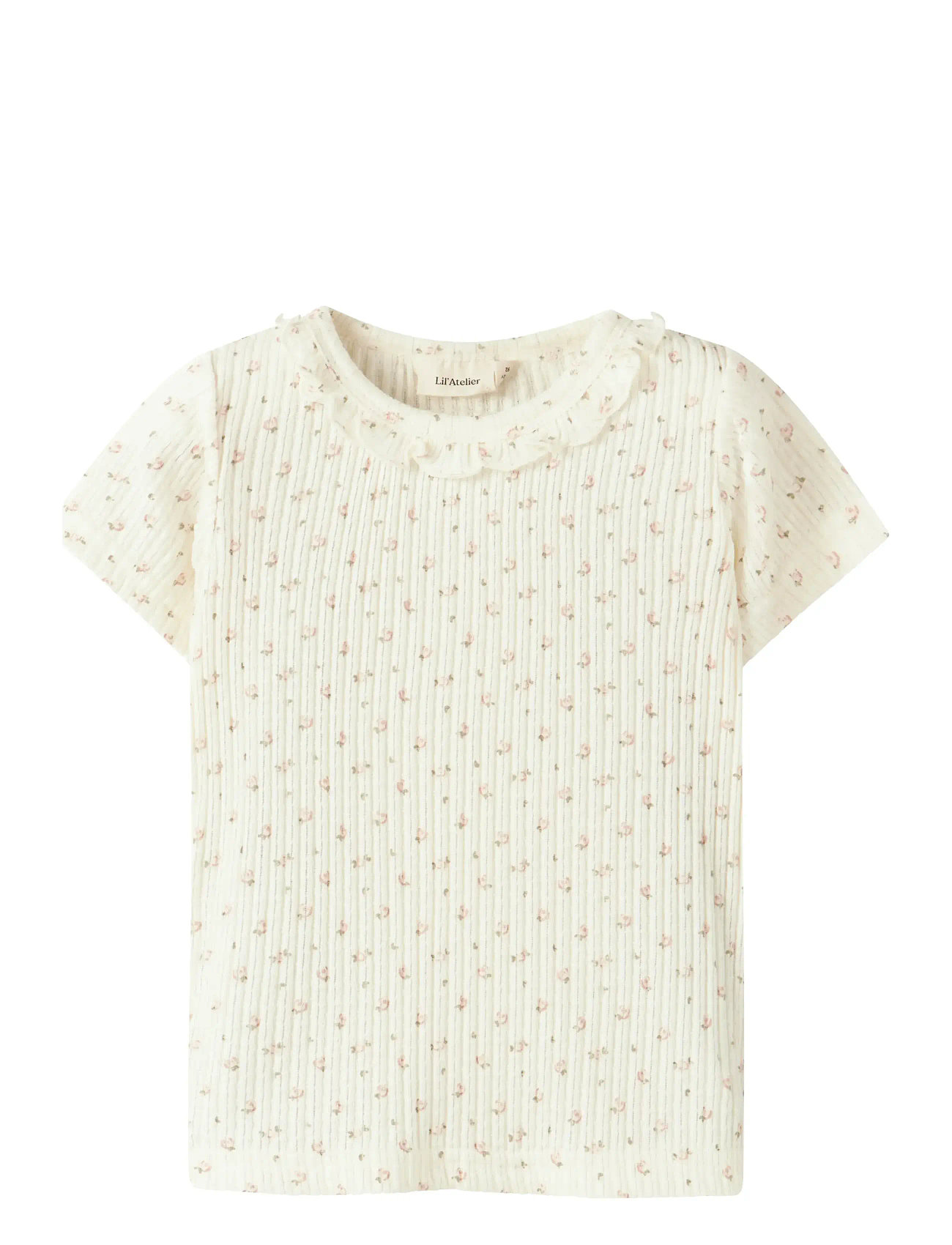 LIL'ATELIER Nmfhulla Hua Ss Slim Oberteil Lil Cream - 110 - Kinder