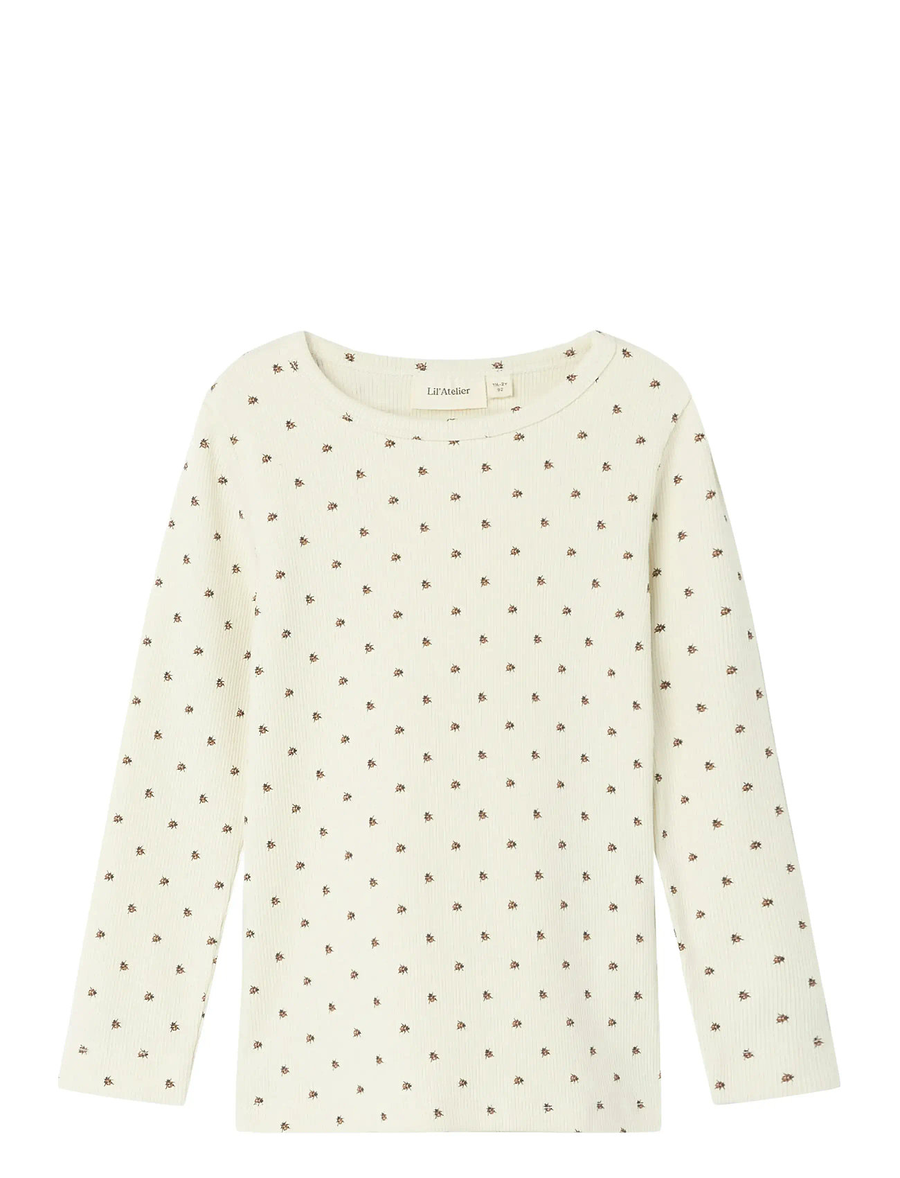 LIL'ATELIER Nmnlago Kim Ls Slim Oberteil Lil Noos Cream - 104 - Kinder