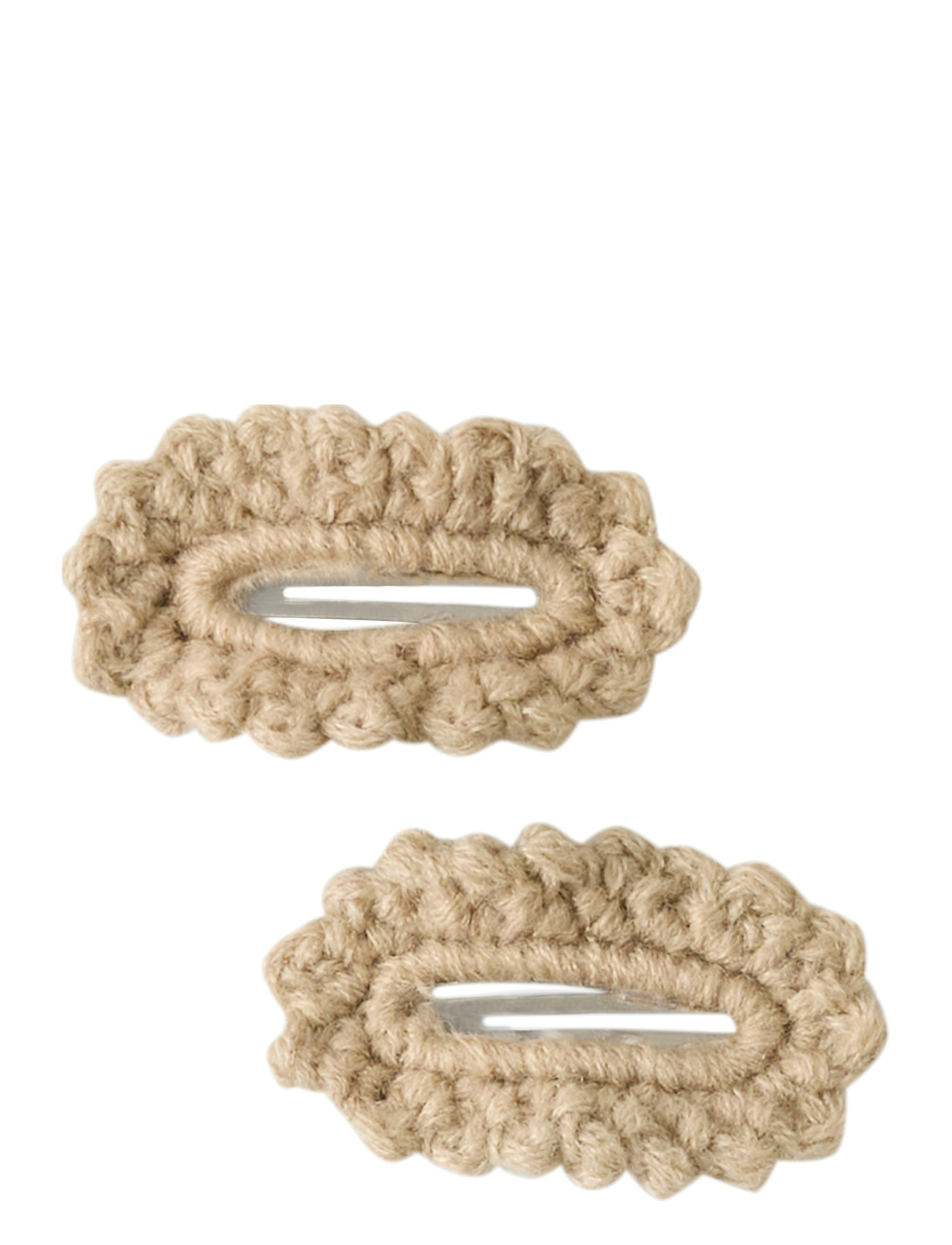 Lil'Atelier Nkfacc-Lisa 2 Pack Hair Clips Lil Beige