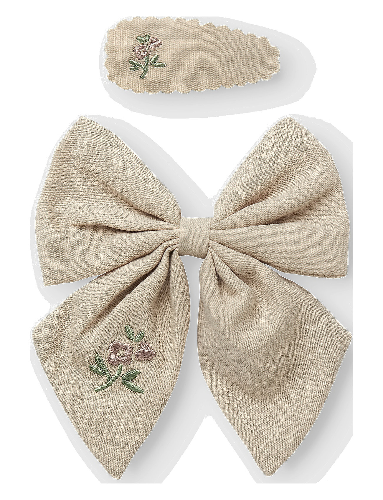 Lil'Atelier Nkfacc-Lilja 2 Pack Hair Clips Lil Beige