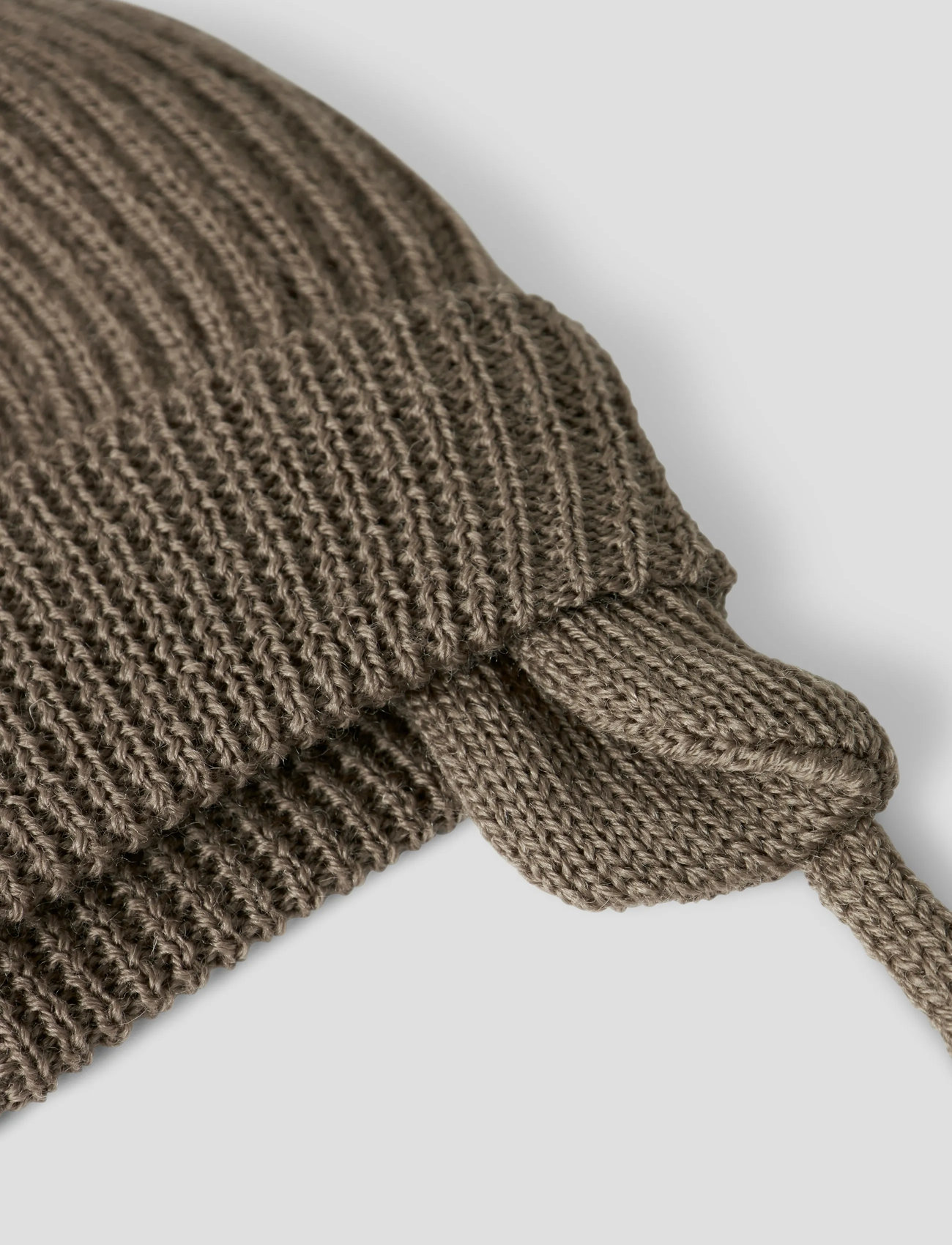 Lil'Atelier Nbnnanson Knit Hat Lil, 40-44, Brown, Huer > Beanie, Børn