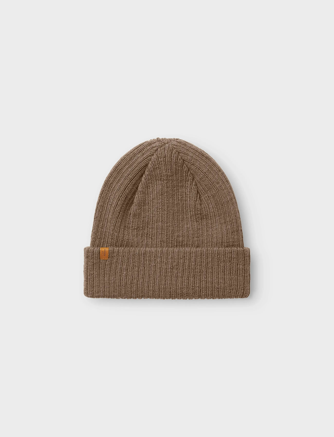 Lil'Atelier Nmnnanson Knit Hat1 Lil, 49-50, Brown, Huer > Beanie, Børn