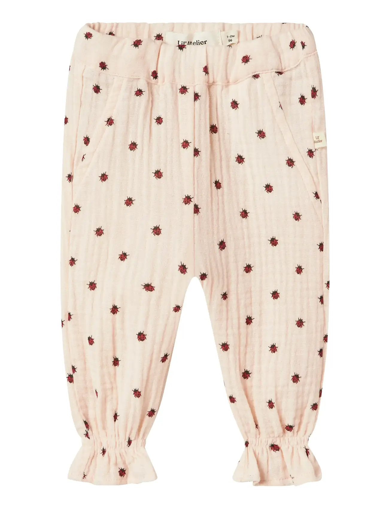 LIL'ATELIER Nbflilia Loose Hose Lil Pink - 62 - Kinder