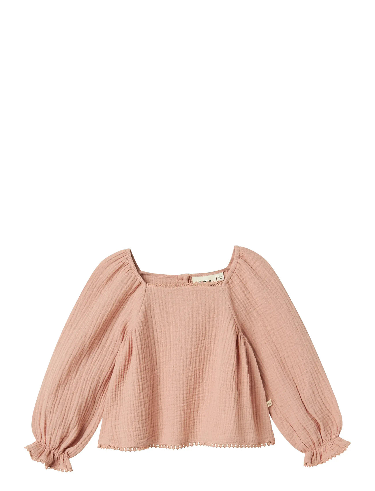LIL'ATELIER Nmflulu Ls Shirt Lil Pink - 122-128 - Kinder