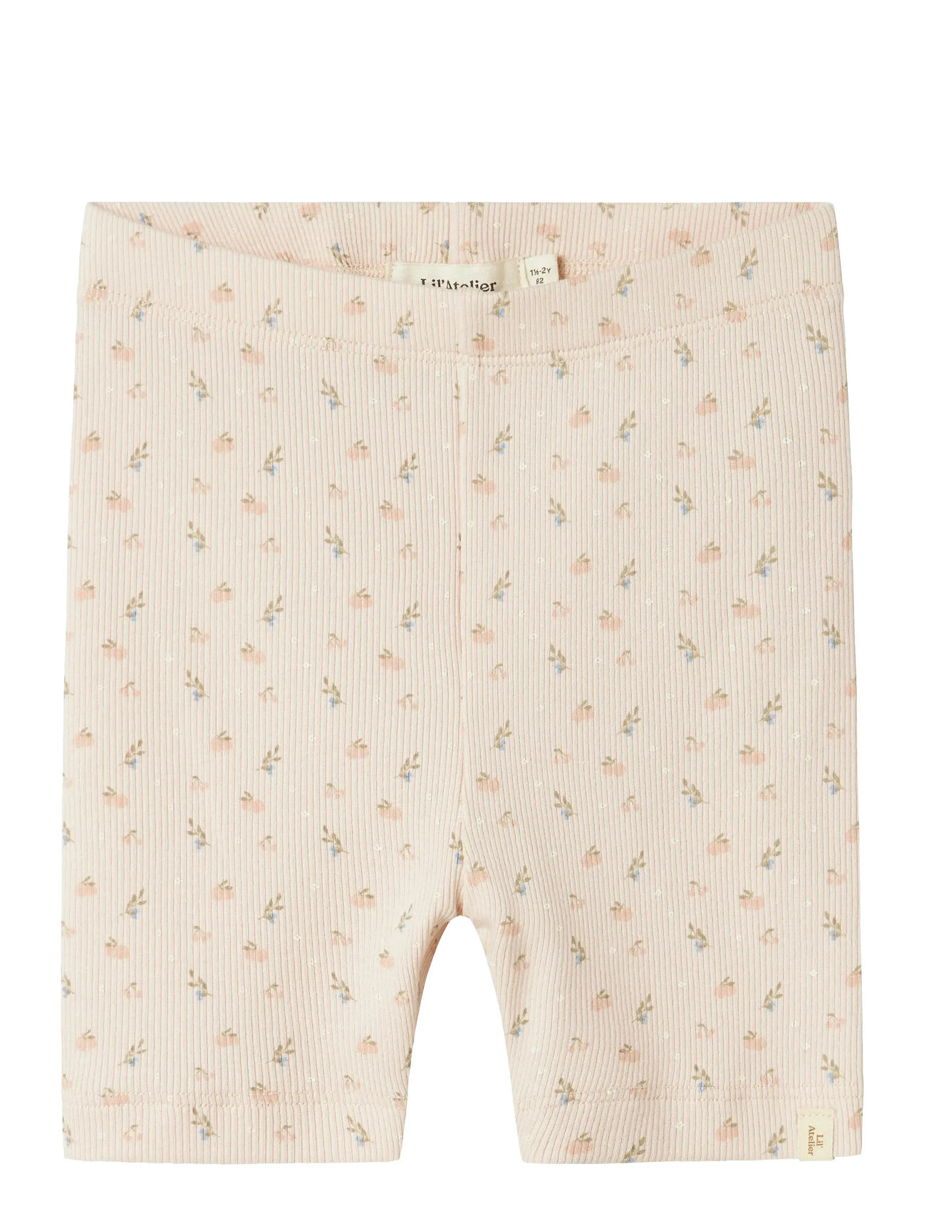 Lil'Atelier Nmfgago Slim Biker Shorts Lil, 104, Cream, Underdele > Shorts, Børn