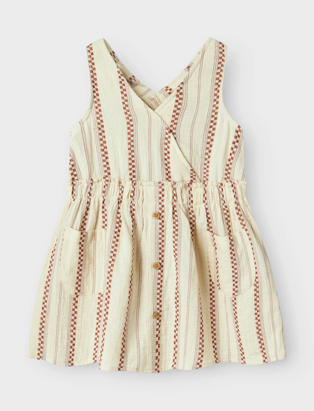 Lil'Atelier Nmfnamira Skirtall Lil, 98, Cream, Fritidskjoler > Fritidskjoler Uden Ærmer, Børn