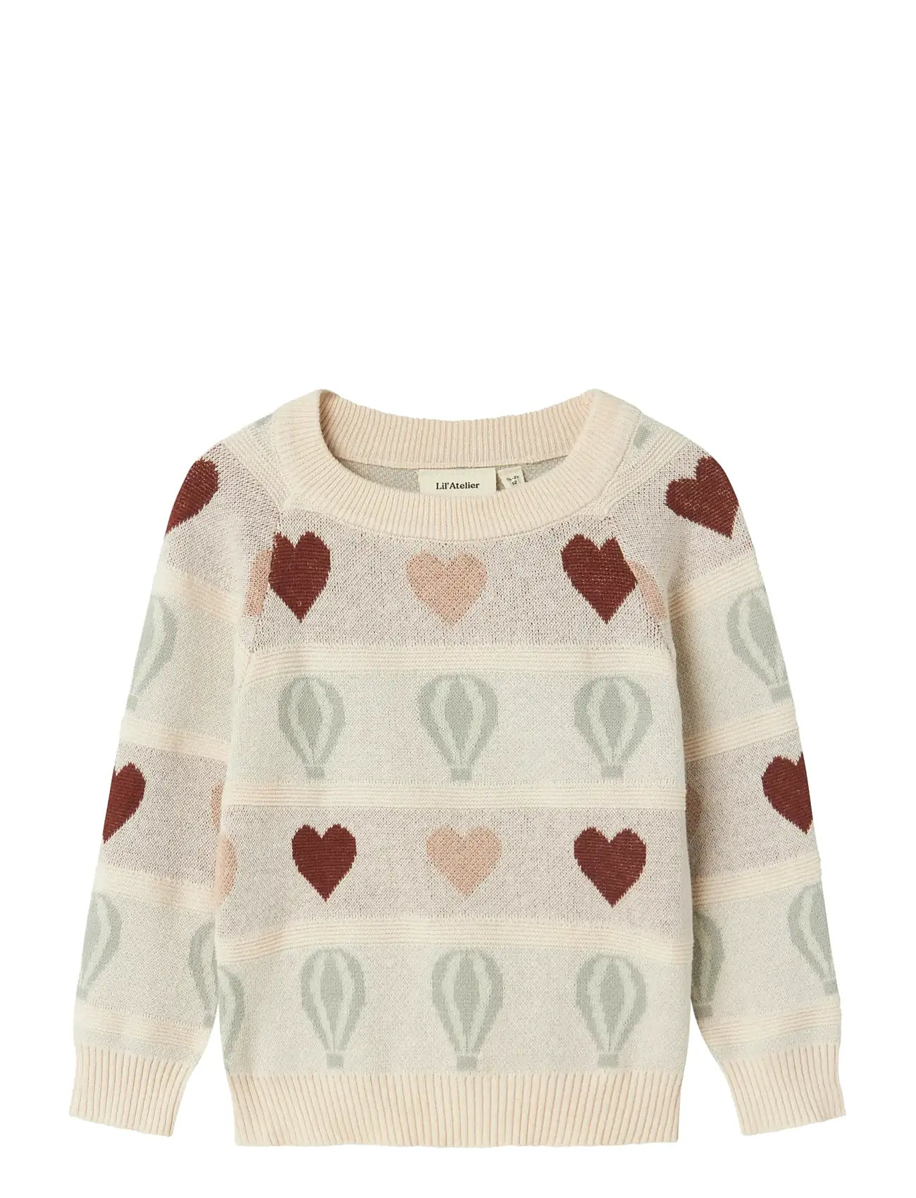LIL'ATELIER Nmflamai Kis Ls Knit Lil Patterned - 110 - Kinder