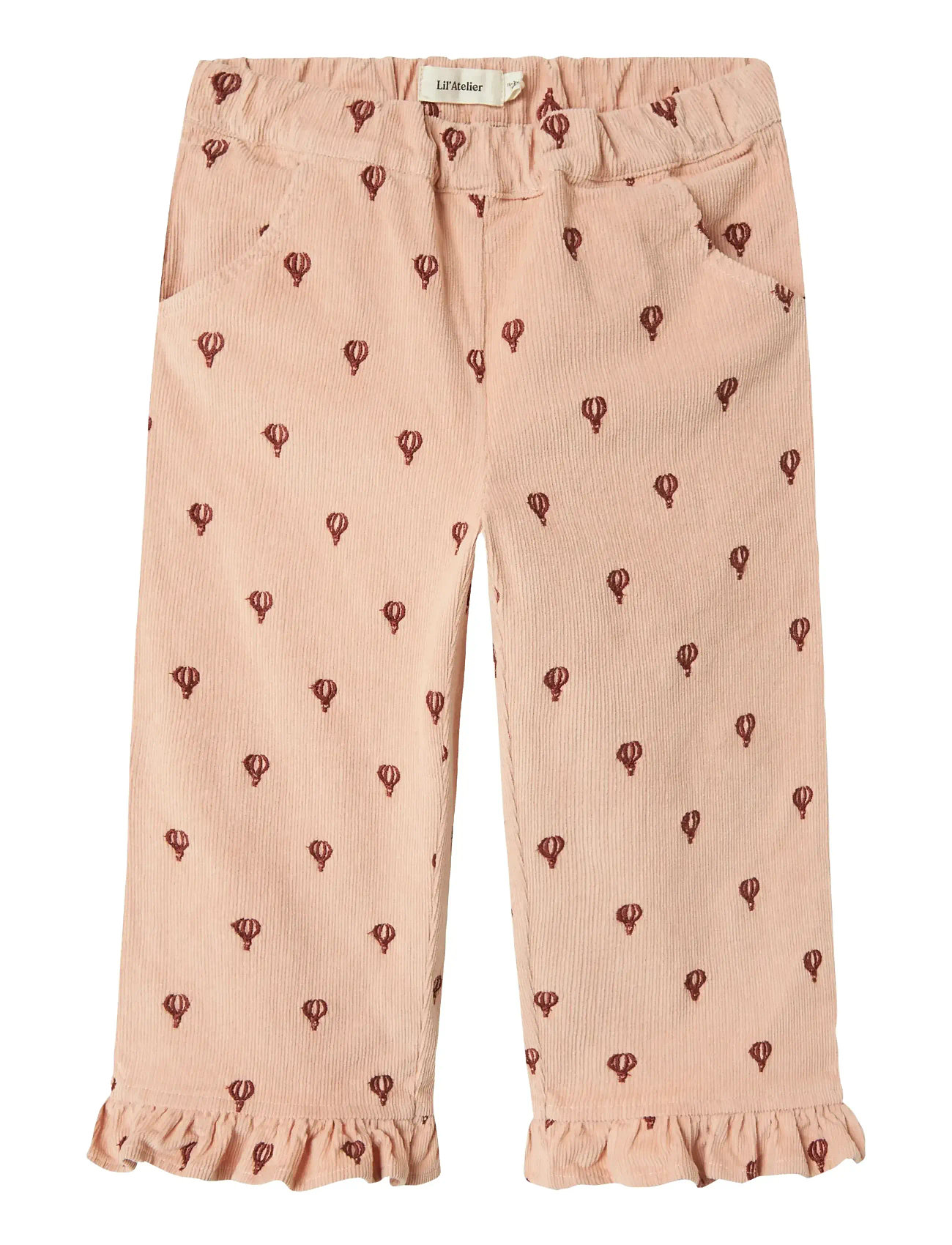 LIL'ATELIER Nmfnelly Cord Straight Hose 4945-Hc Lil Pink - 110 - Kinder