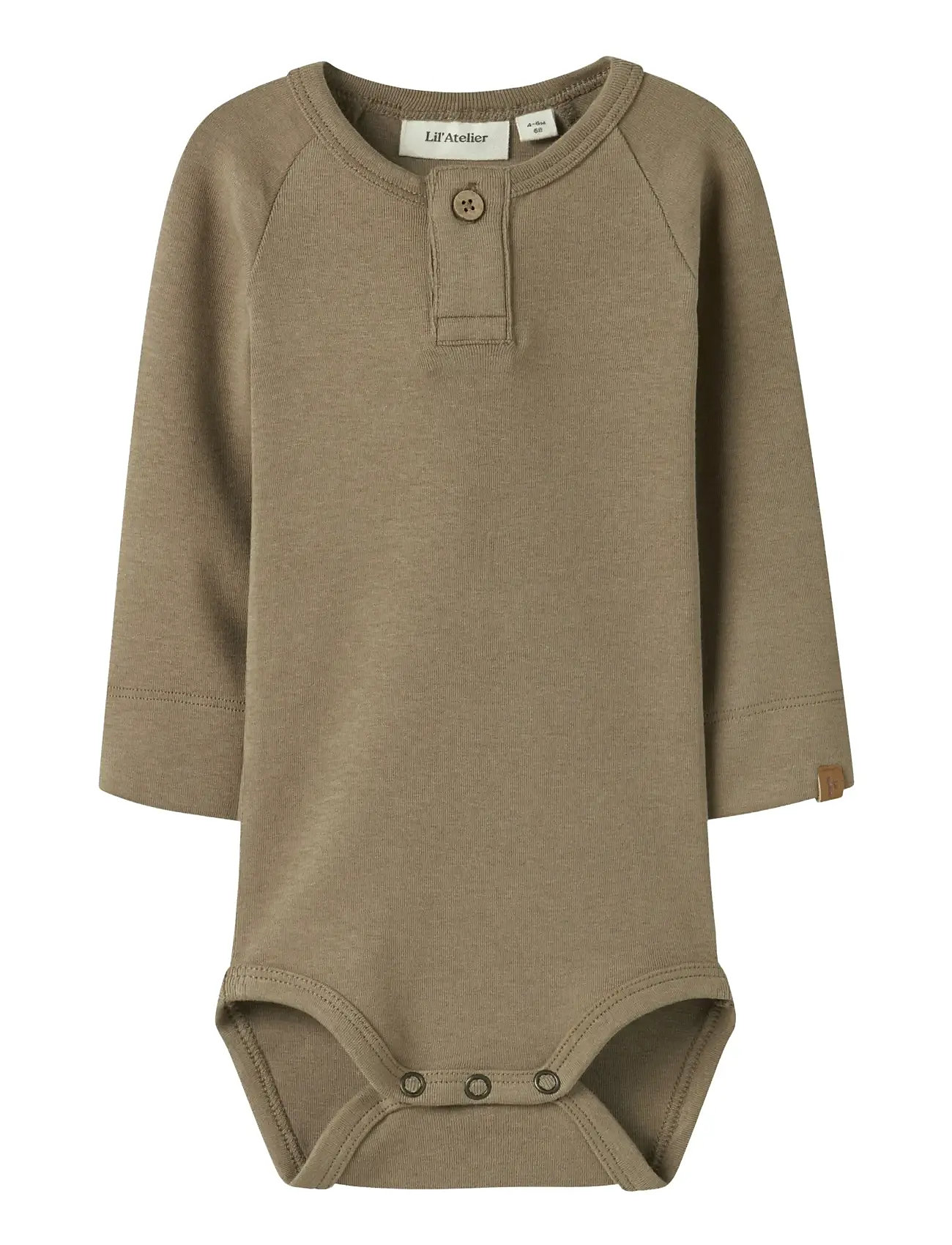 LIL'ATELIER Nbmgayo Sim Ls Slim Body Lil Braun - 62 - Kinder