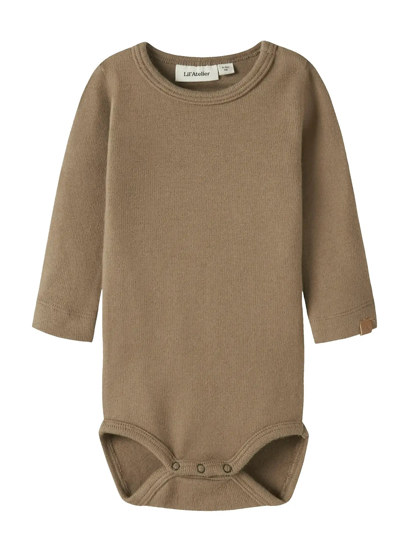 LIL'ATELIER Nbmthoro Leo Ls Slim Body Lil Braun - 56 - Kinder
