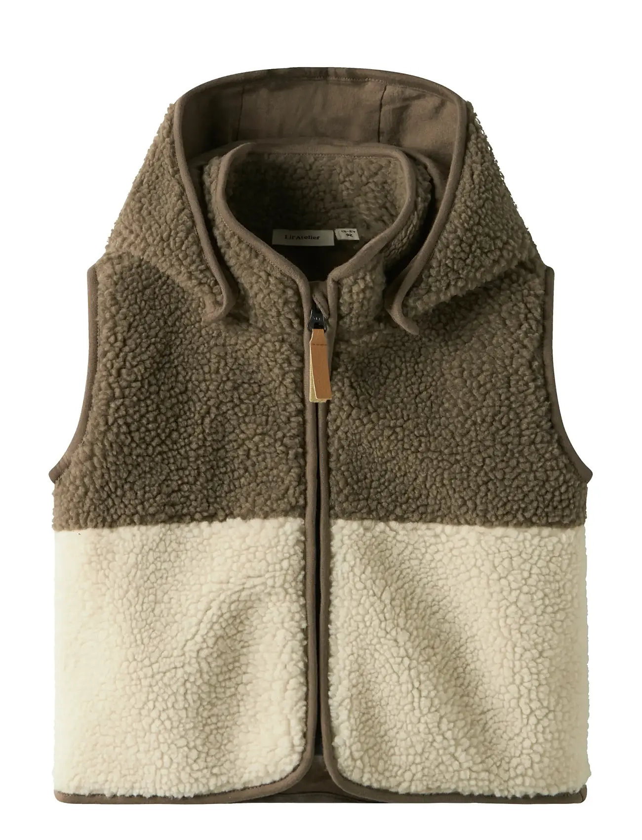 LIL'ATELIER Nmmlajo Loose Vest Lil Khaki - 122-128 - Kinder