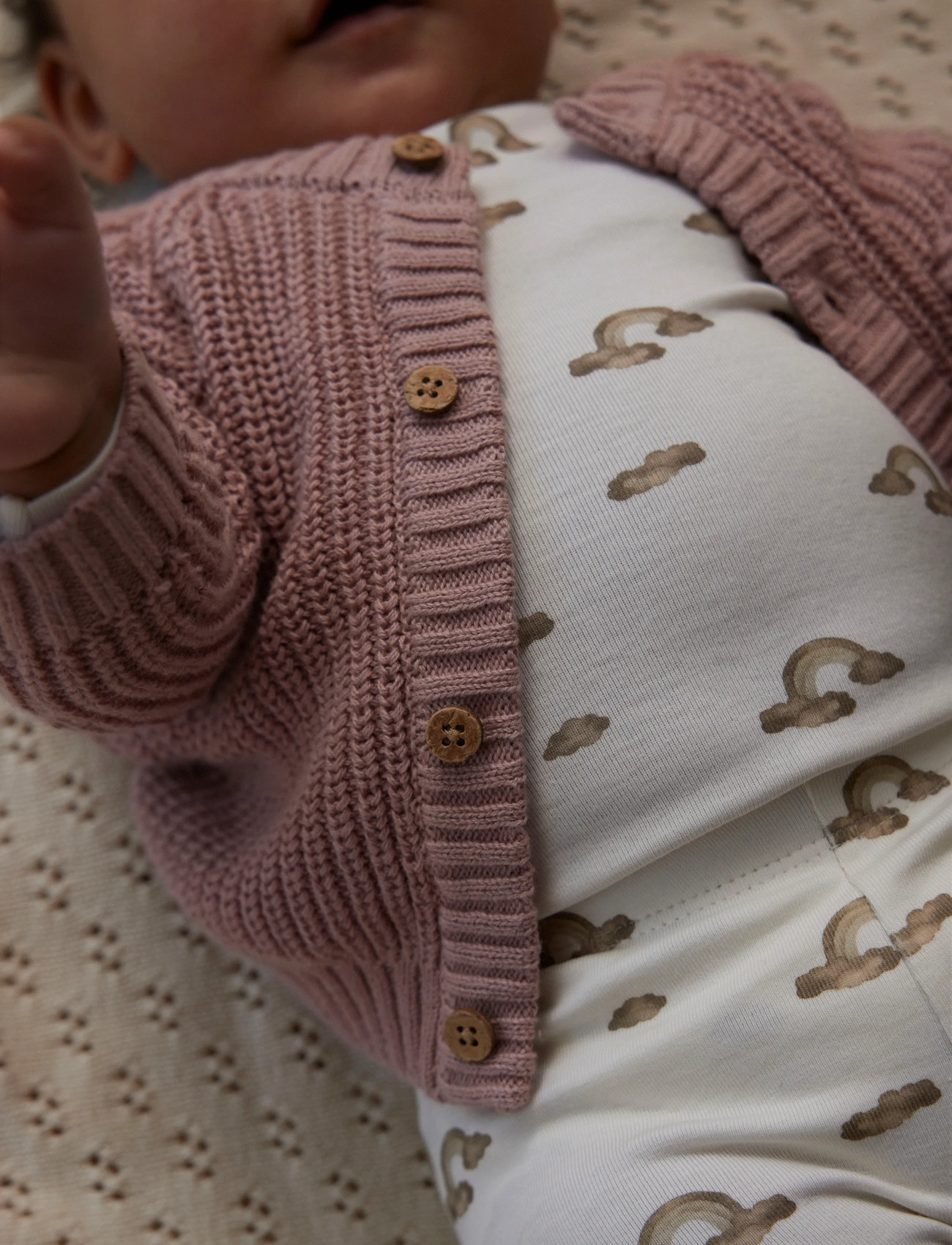 Lil'Atelier Nbnlayo Kim Ls Slim Body Lil Noos, 86, Cream, Bodys > Langærmede, Børn