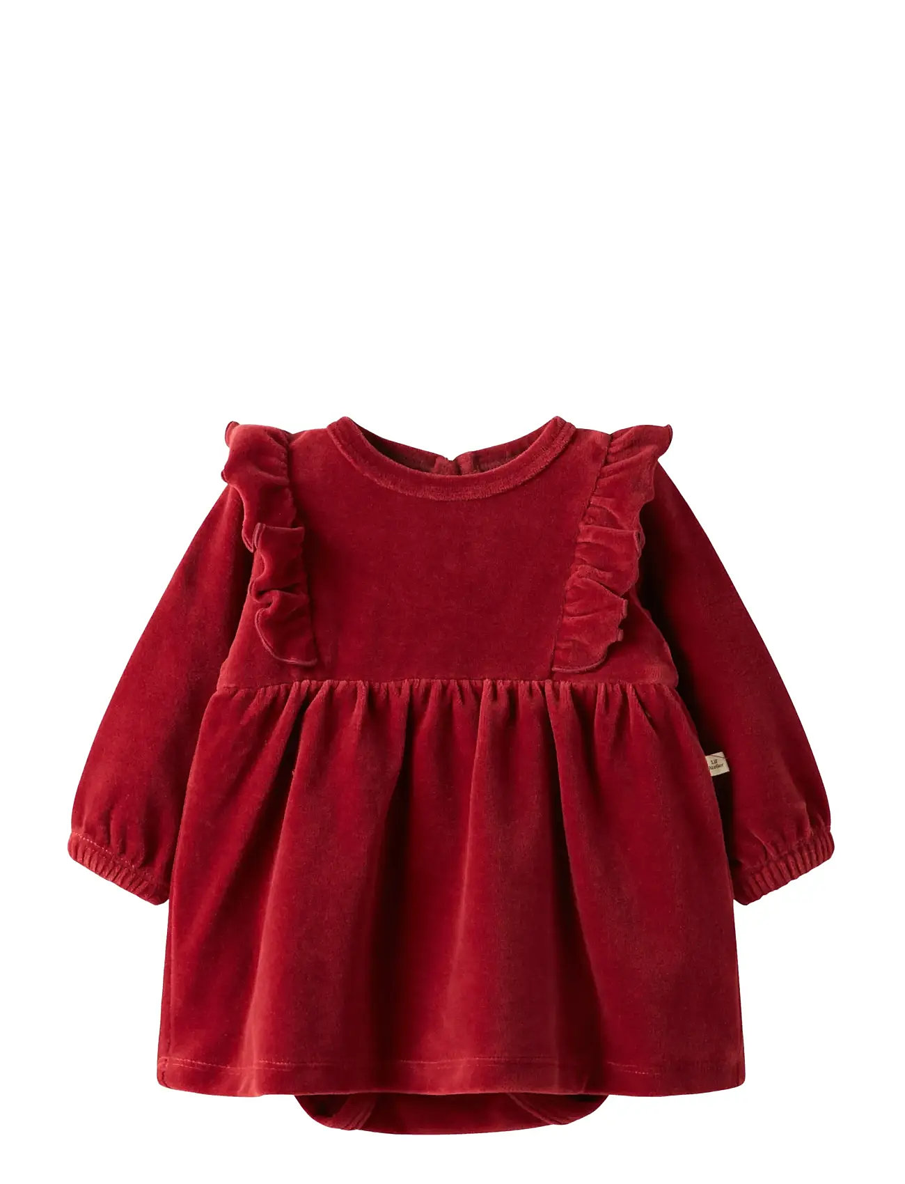 LIL'ATELIER Nbfsaga Sag Ls Body Kleid Lil Rot - 86 - Kinder