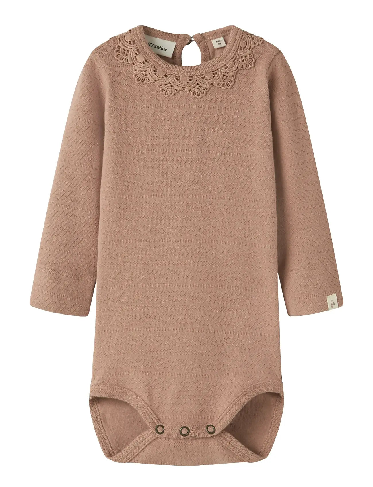 LIL'ATELIER Nbftapia Ls Slim Body Lil Beige - 74 - Kinder